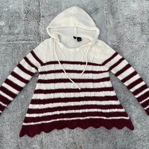 ND New Direction Women Sweater Hoodie Lon Sleeve Top Size PXL